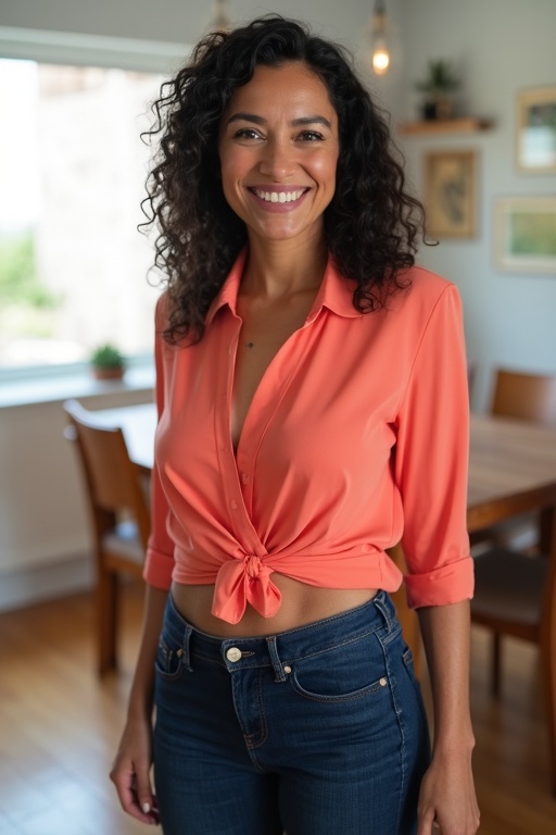 After - Lisa lost 41 lbs with semaglutide and acupuncture