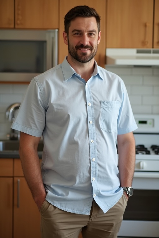 After - Michael lost 35 lbs