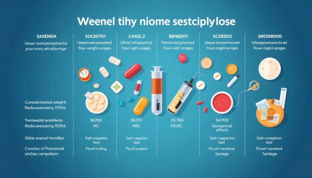 weight loss medication comparison